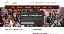 Desktop Screenshot of inhetwittepaard.nl